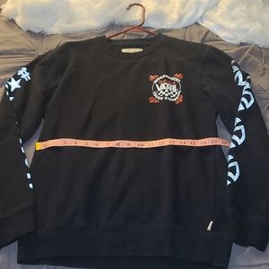 Vans black crew neck sweater
